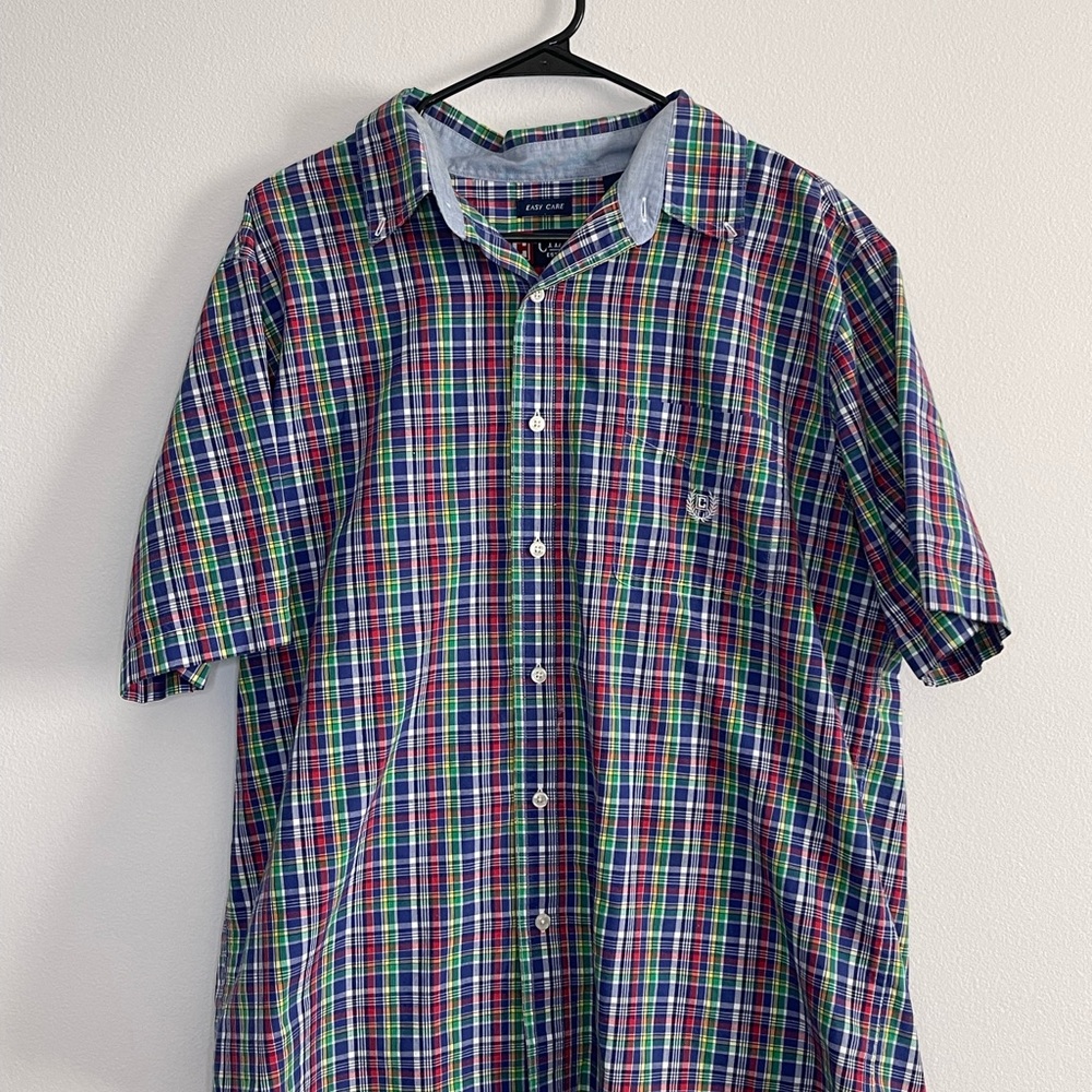 Men's Multicolor Plaid Shirt